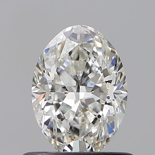0.62 carat G-SI1 Natūralus Oval Deimantas (1)