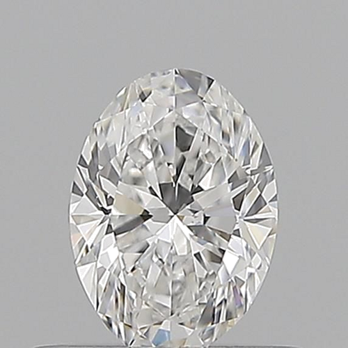 0.5 carat E-VS2 Natūralus Oval Deimantas (1)