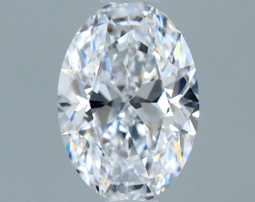0.5 carat D-VVS1 Natūralus Oval Deimantas (1)
