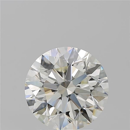 3.01 carat K-SI1 Excellent cut Natūralus Round Deimantas (1)