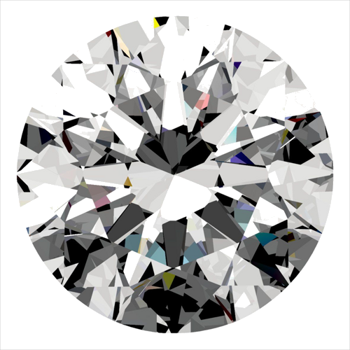 0.3 carat H-VS1 Excellent cut Natūralus Round Deimantas (1)