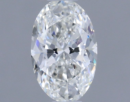 0.4 carat G-SI2 Natūralus Oval Deimantas (1)