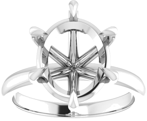 Sužadėtuvių Žiedas „Solitaire“ 585 Baltojo Aukso Oval 12mm x 10mm (3)