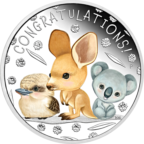 1/2 oz Новорожденный 2023 серебряная монета (1)