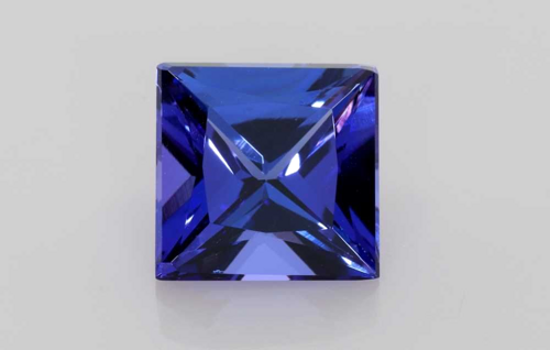 5.11 carat BLUE Princess Tanzanite (1)