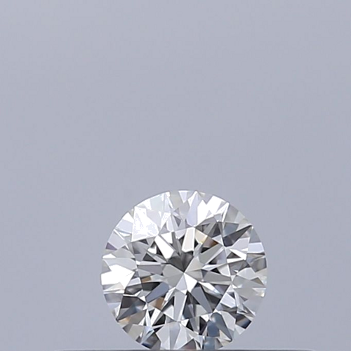 0.19 carat F-VVS2 Excellent cut Natūralus Round Deimantas (1)