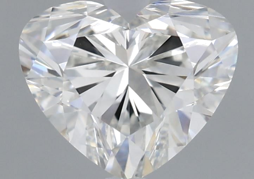 0.8 carat H-VVS1 Natūralus Heart Deimantas (1)