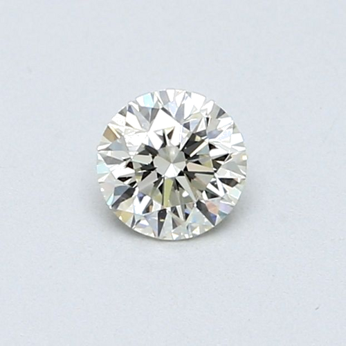 0.38 carat J-VVS2 Very Good cut Natūralus Round Deimantas (1)