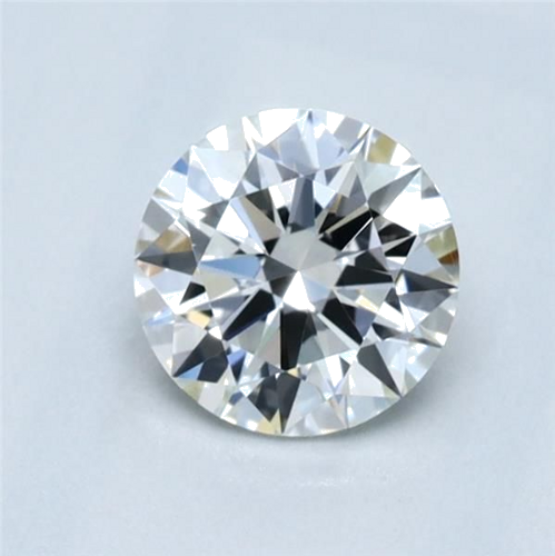 0.45 carat H-VVS1 Excellent cut Natūralus Round Deimantas (1)