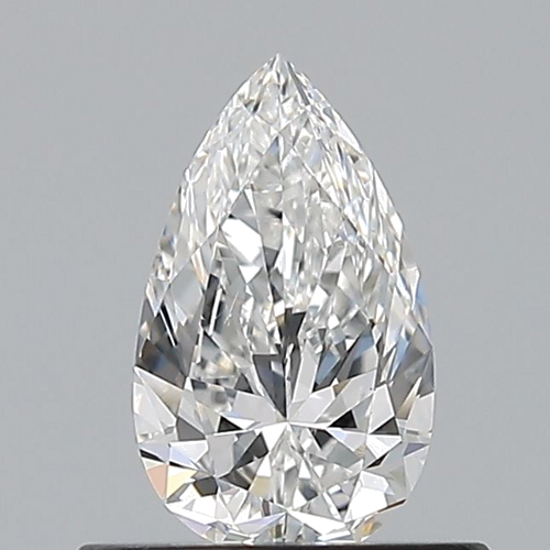 0.5 carat E-VS2 Natūralus Pear Deimantas (1)