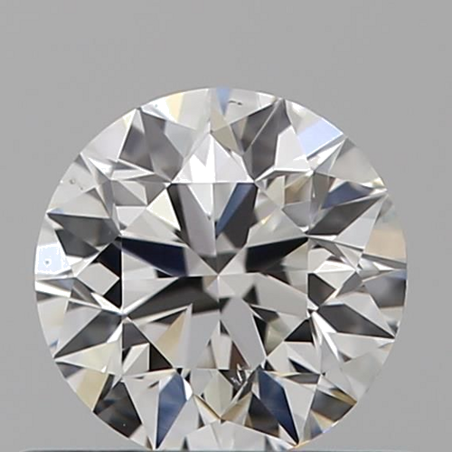 0.5 carat F-SI1 Very Good cut Natūralus Round Deimantas (1)