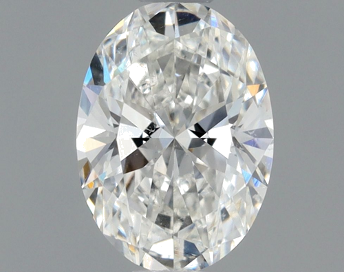 0.5 carat G-SI1 Natūralus Oval Deimantas (1)
