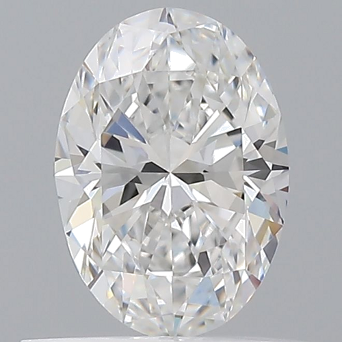 0.55 carat E-VS1 Natūralus Oval Deimantas (1)