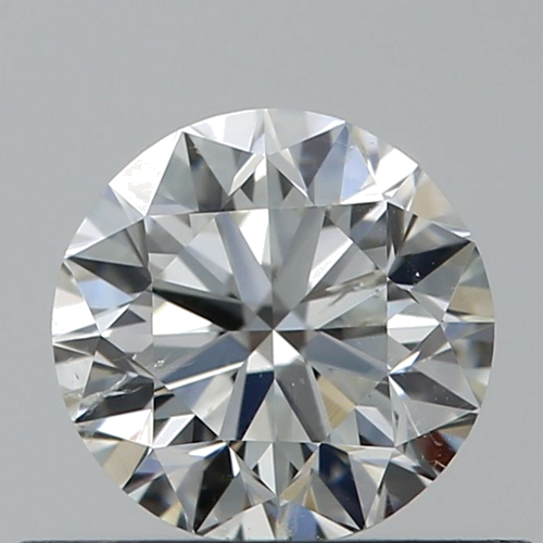 0.5 carat I-SI2 Very Good cut Natūralus Round Deimantas (1)