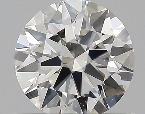 0.5 carat H-VS2 Excellent cut Natūralus Round Deimantas (1)