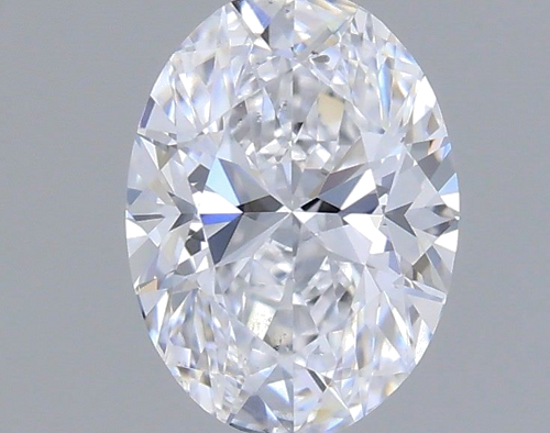 0.4 carat D-SI1 Natūralus Oval Deimantas (1)