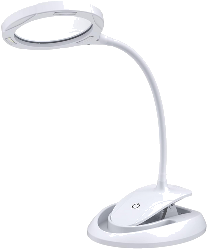 Galda palielināmais stikls – lampa 5x, 10x (1)