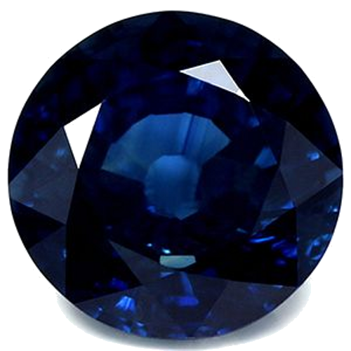 2.91 carat BLUE Round Safyras (1)