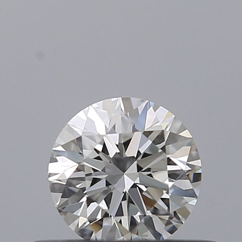 0.37 carat F-VVS2 Excellent cut Natūralus Round Deimantas (1)