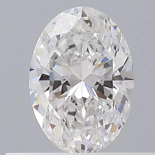 0.41 carat E-VVS2 Natūralus Oval Deimantas (1)