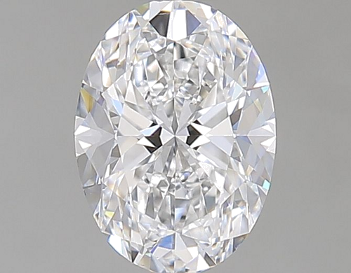 0.5 carat D-VS1 Natūralus Oval Deimantas (1)