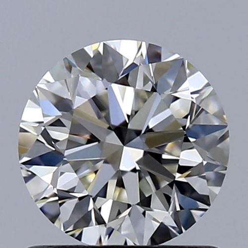0.91 carat H-VVS2 Very Good cut Natūralus Round Deimantas (1)