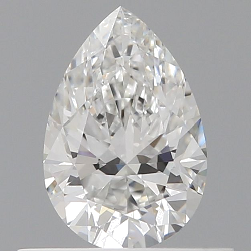 0.5 carat E-VVS1 Natūralus Pear Deimantas (1)