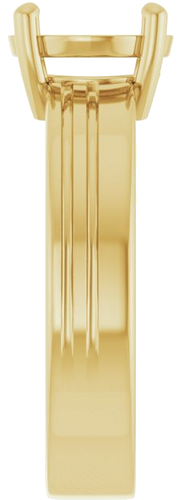 Sužadėtuvių Žiedas „Solitaire“ 14k yellow gold Round 8.2mm (4)