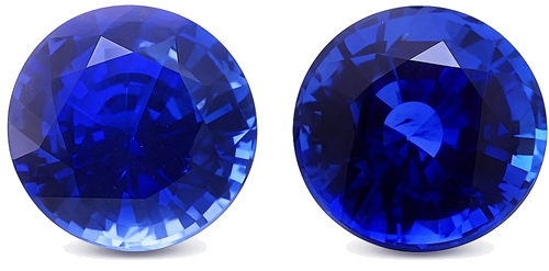 3.3 carat BLUE Round Safyras (1)