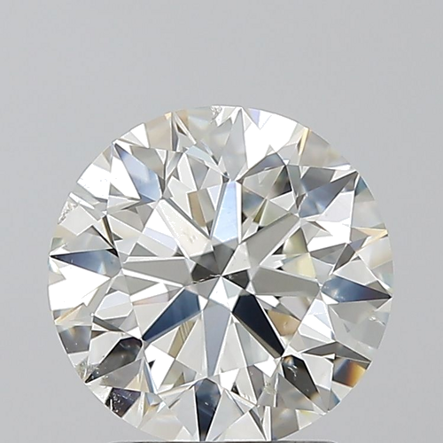 2.01 carat I-SI1 Excellent cut Natūralus Round Deimantas (1)