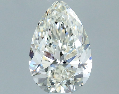 0.57 carat I-IF Natūralus Pear Deimantas (1)