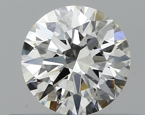 0.38 carat F-VVS1 Excellent cut Natūralus Round Deimantas (1)