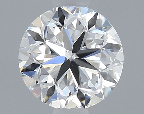0.5 carat E-SI1 GD cut Natūralus Round Deimantas (1)