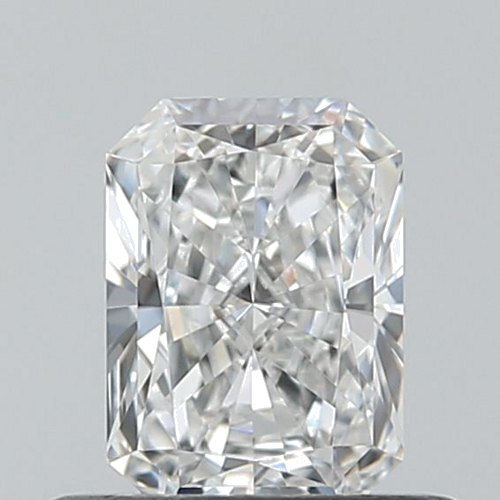 0.5 carat E-VVS1 Natūralus Radiant Deimantas (1)