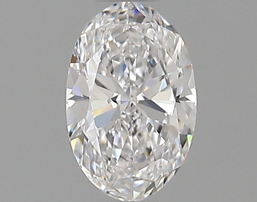 0.5 carat D-VS1 Natūralus Oval Deimantas (1)