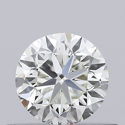 0.4 carat K-IF GD cut Natūralus Round Deimantas (1)