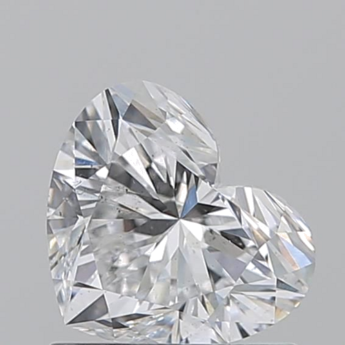 1.01 carat D-SI1 Natūralus Heart Deimantas (1)