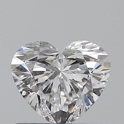 0.6 carat D-SI1 Natūralus Heart Deimantas (1)
