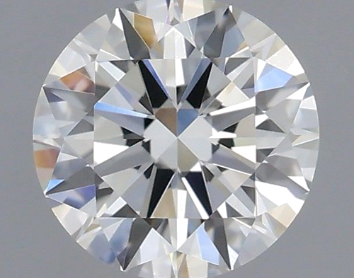 0.39 carat H-VVS1 Excellent cut Natūralus Round Deimantas (1)