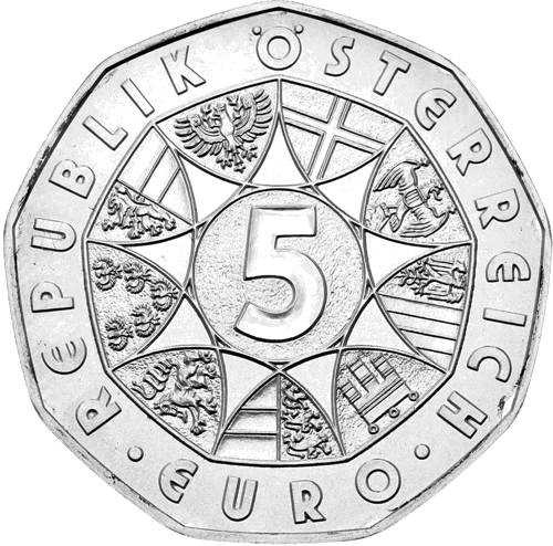 5 Euros Male Suffrage 2007 Austria Silver Coin (2)