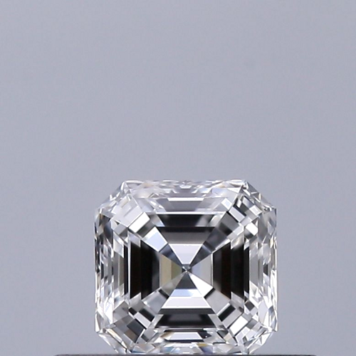 0.33 carat D-IF Natūralus Asscher Deimantas (1)