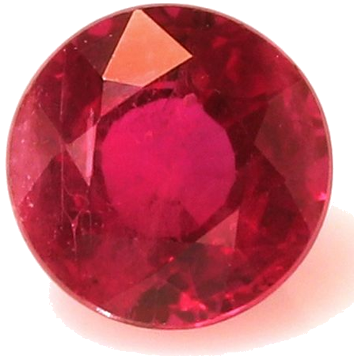 0.49 carat RED Round Rubinas (1)