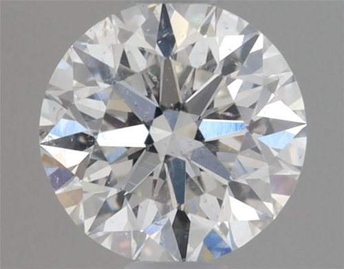 0.46 carat F-SI2 Excellent cut Natūralus Round Deimantas (1)
