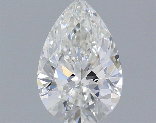 0.5 carat G-VVS2 Natūralus Pear Deimantas (1)
