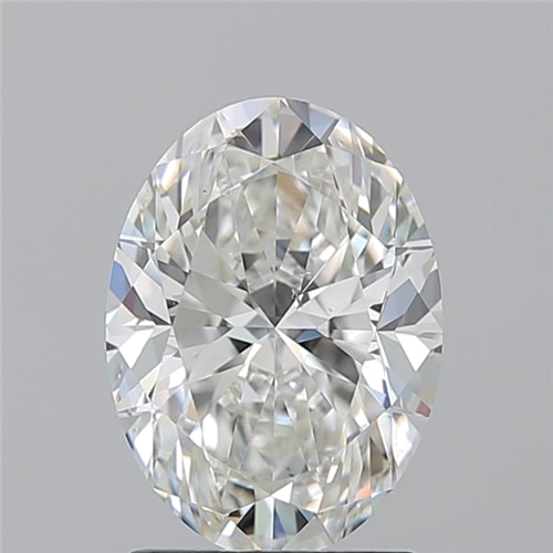 2.05 carat G-SI1 Natūralus Oval Deimantas (1)