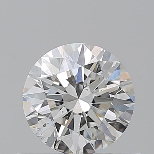 0.56 carat G-SI1 Excellent cut Natūralus Round Deimantas (1)