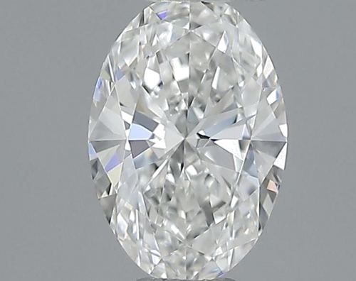 0.5 carat G-VVS2 Natūralus Oval Deimantas (1)