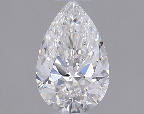 0.3 carat E-VS1 Natūralus Pear Deimantas (1)