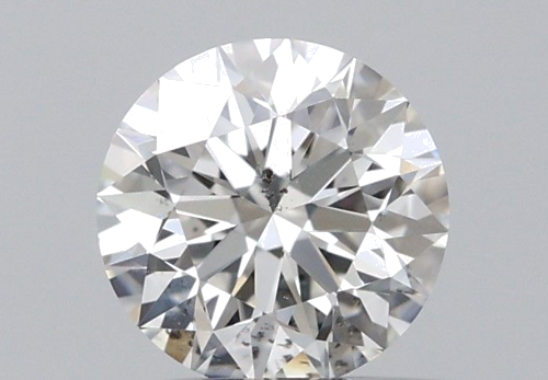 0.46 carat G-SI2 Excellent cut Natūralus Round Deimantas (1)