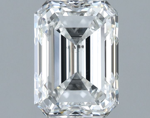 1.0 carat F-SI1 Natūralus Emerald Deimantas (1)
